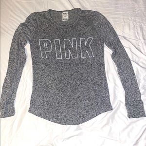 PINK grey sleep wear shirt